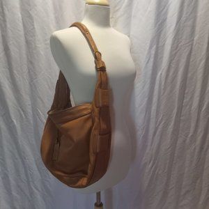 Ralph lauren leather  hobo handbag